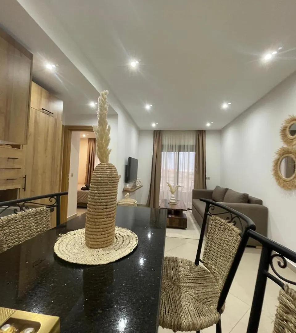 Le Cosy Chic- Neuf - Modern & Chic - Terrasse Et Confort - Clim Parking Et Wifi Gratuit ! Gueliz Marrakesh
