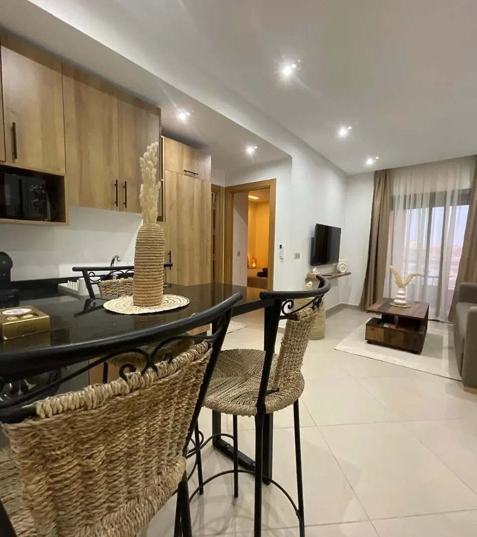 Apartment Le Cosy Chic- Neuf - Modern & Chic - Terrasse Et Confort - Clim Parking Et Wifi Gratuit ! Gueliz Marrakesh