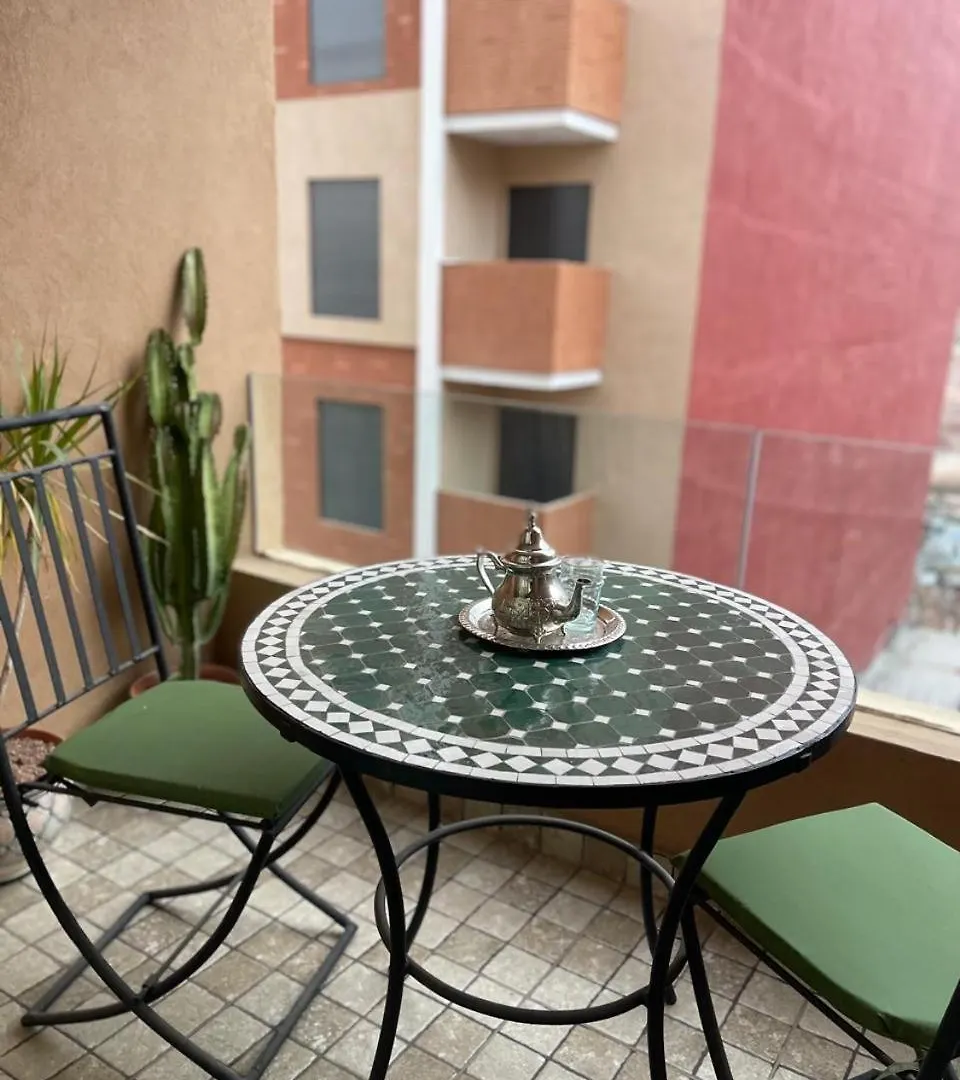 Le Cosy Chic- Neuf - Modern & Chic - Terrasse Et Confort - Clim Parking Et Wifi Gratuit ! Gueliz Marrakesh 0*,